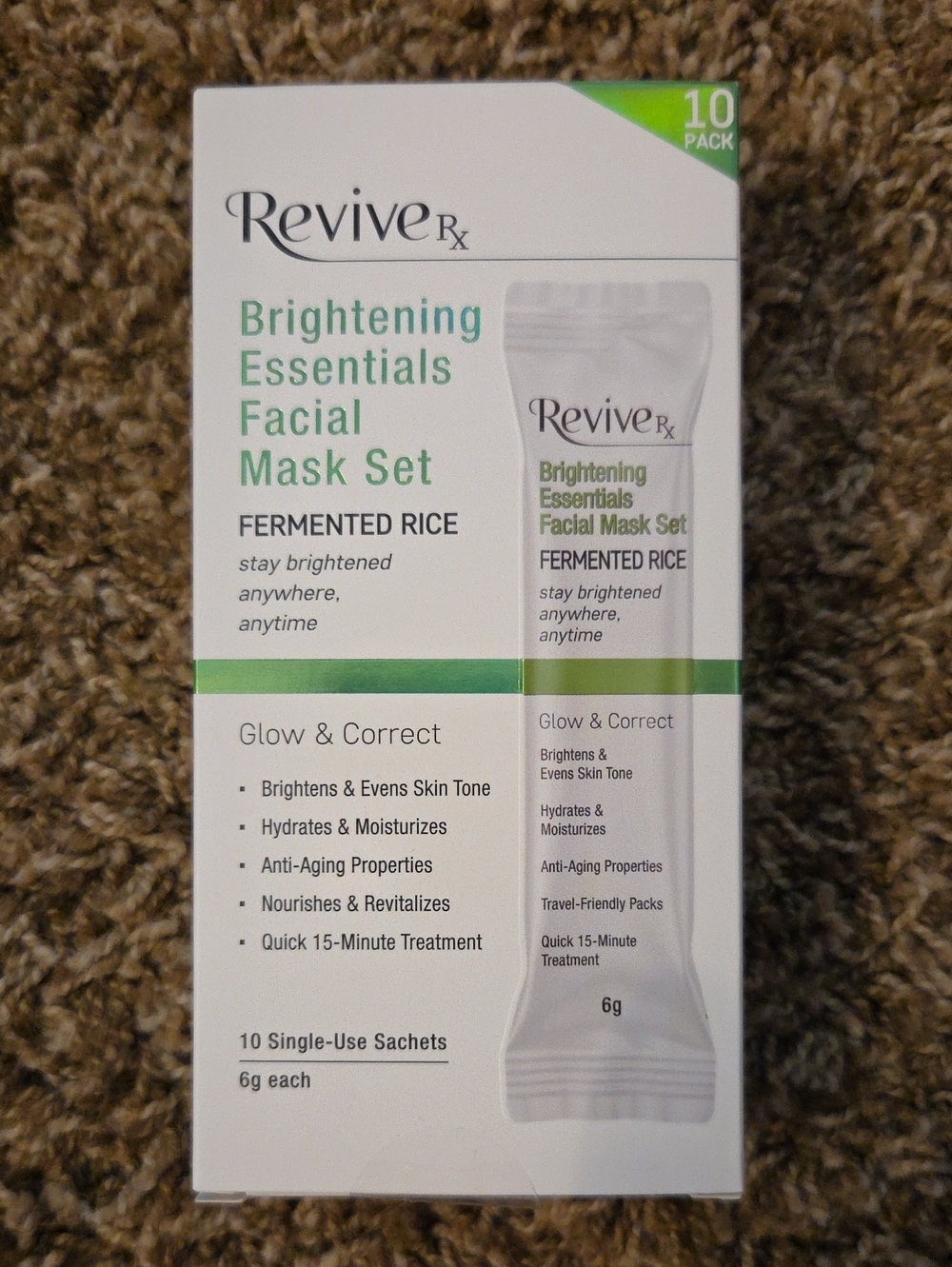 Revive Rx Brightening Essentials Facial Mask Set
